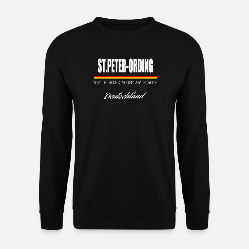 St. Peter-Ording - Unisex Sweatshirt - black