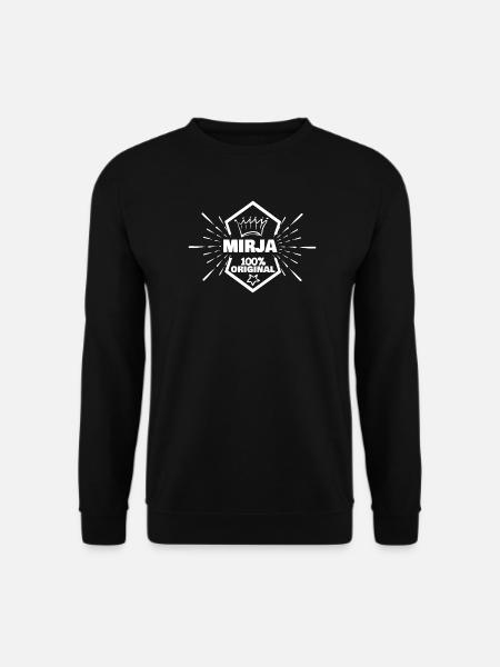 Gift for Mirja - Unisex Sweatshirt - black