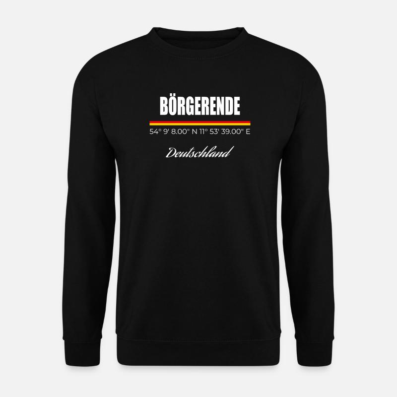 Börgerende - Unisex Pullover - Schwarz