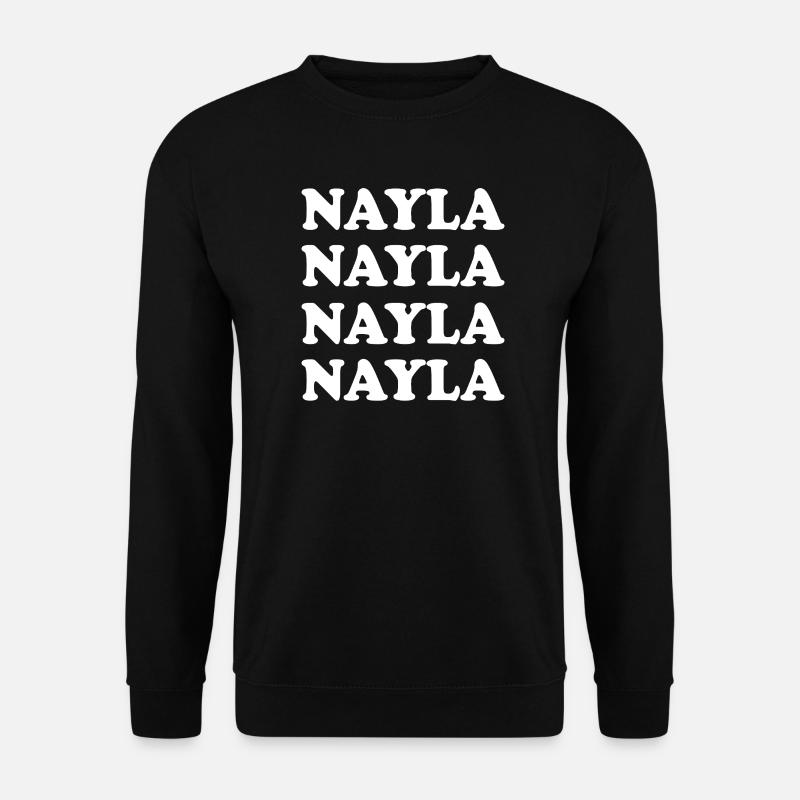 Geschenk für Nayla - Unisex Pullover - Schwarz