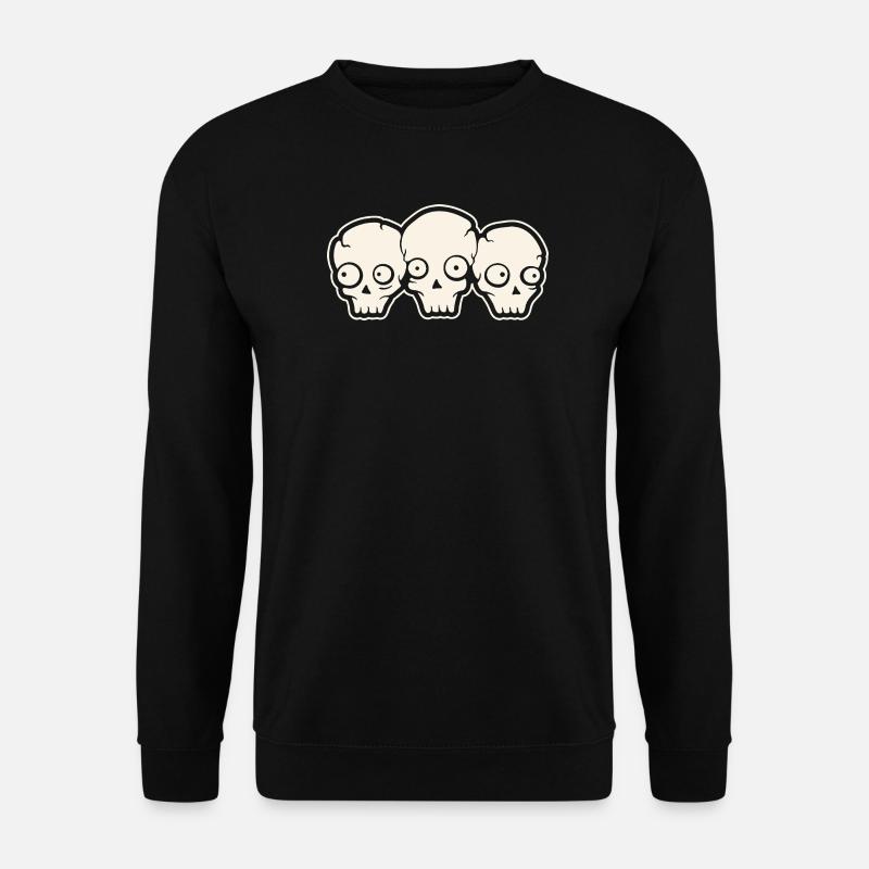 Skull - Unisex Sweatshirt - black