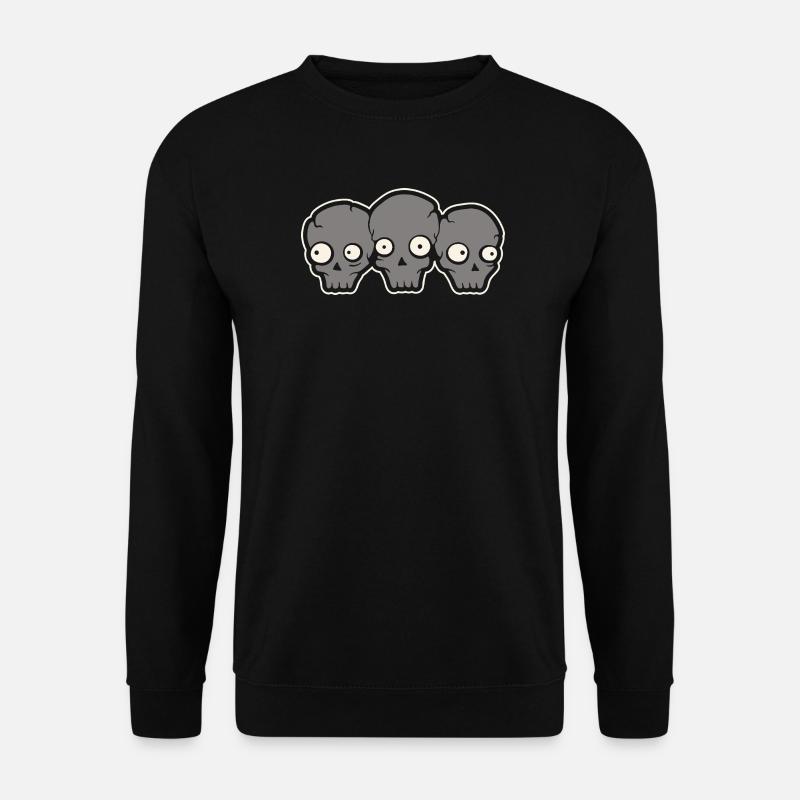 Skull - Unisex Sweatshirt - black