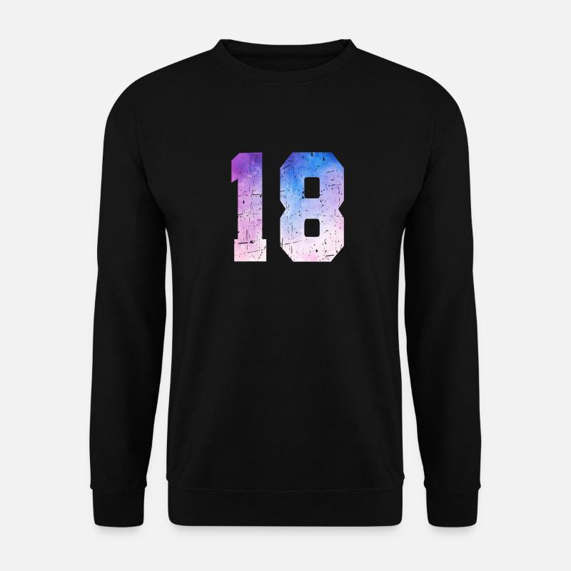 Issue 18 – 18th Birthday Gift - Unisex Sweatshirt - black