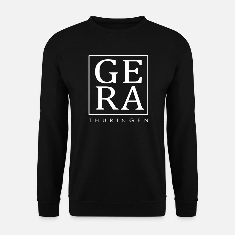 Gera - Thüringen - Unisex Pullover - Schwarz