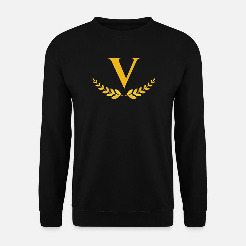 V - Unisex Sweatshirt - black