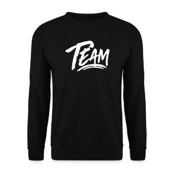 Équipe - Sweat-shirt Unisexe - noir - Devant - Alina (178cm) & Michal (187cm)