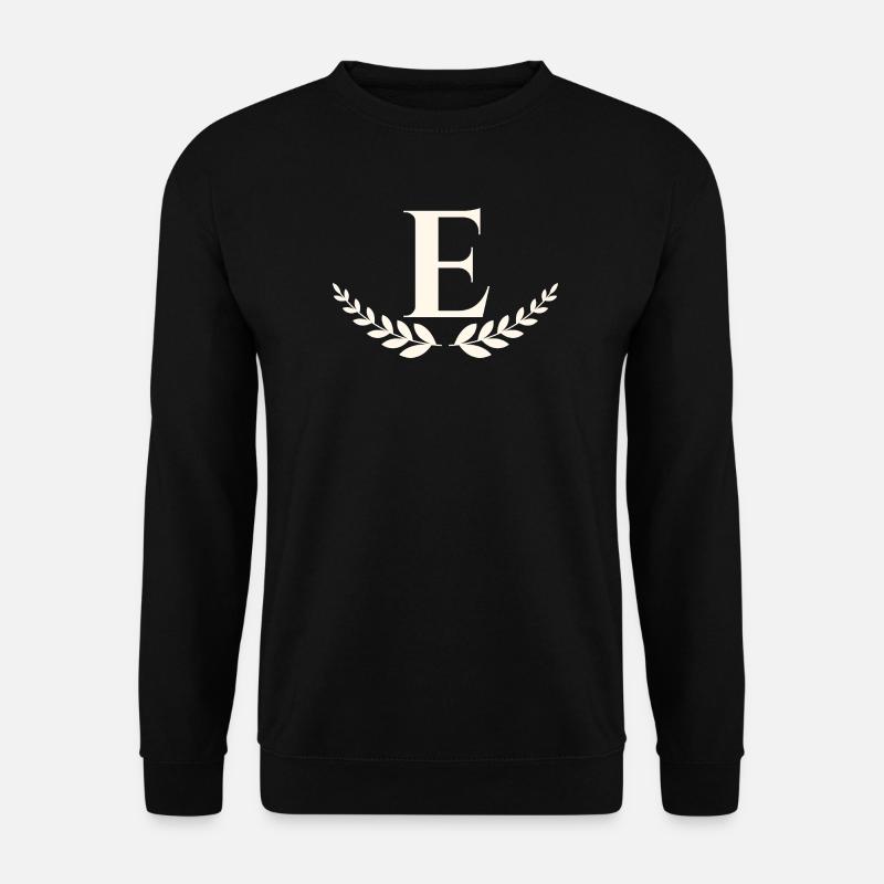 E - Unisex Sweatshirt - black