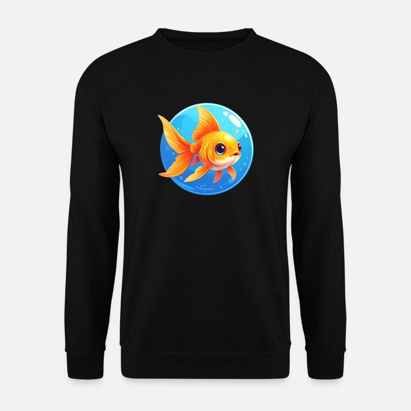 Goldfisch - Unisex Pullover - Schwarz