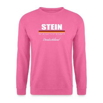 Stone - Unisex Sweatshirt - pink - Front