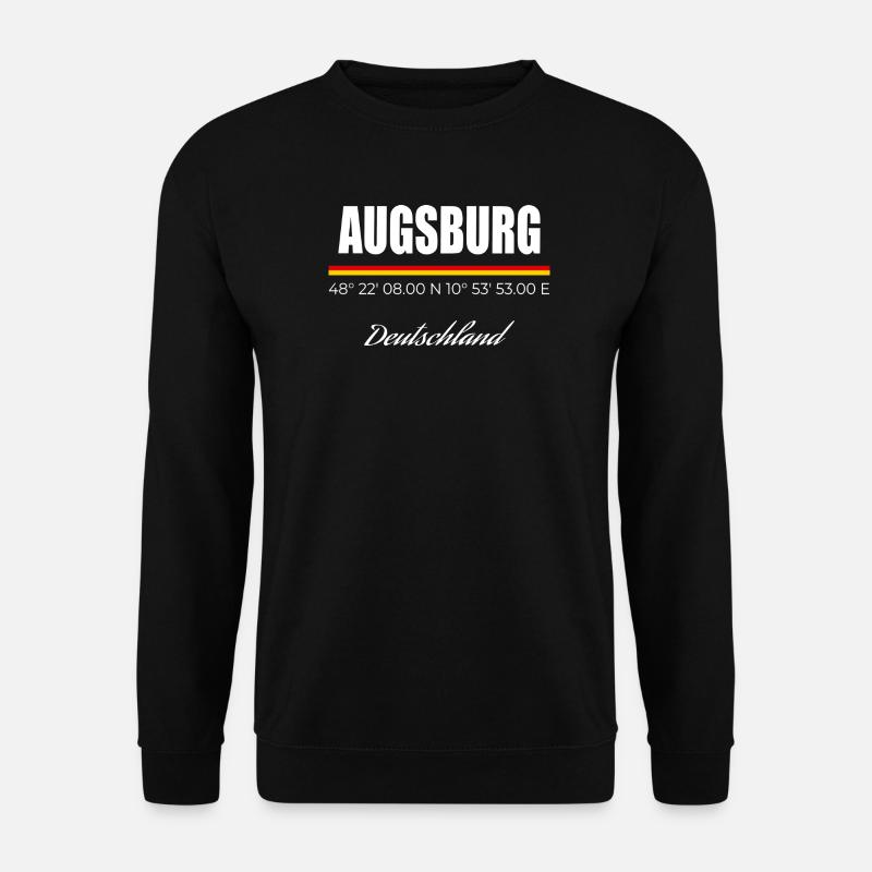 Augsburg - Unisex Pullover - Schwarz