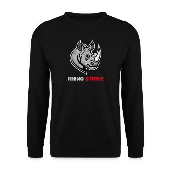 Rhino MMA Traning Sportbekleidung - Unisex Pullover - Schwarz - Vorne - Alina (178cm) & Michal (187cm)