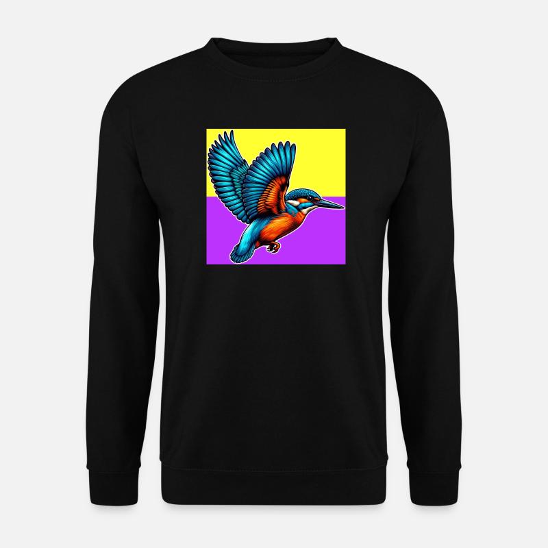 kingfisher - Unisex Sweatshirt - black