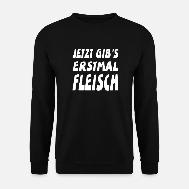 Fleisch - Unisex Pullover - Schwarz