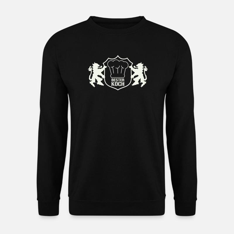 wappen_bester_koch - Unisex Pullover - Schwarz