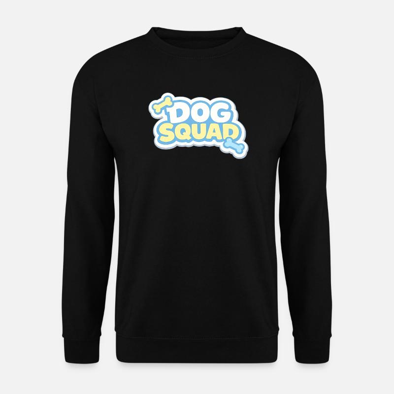 Dog Squad Pastel Paws - Unisex Sweatshirt - black