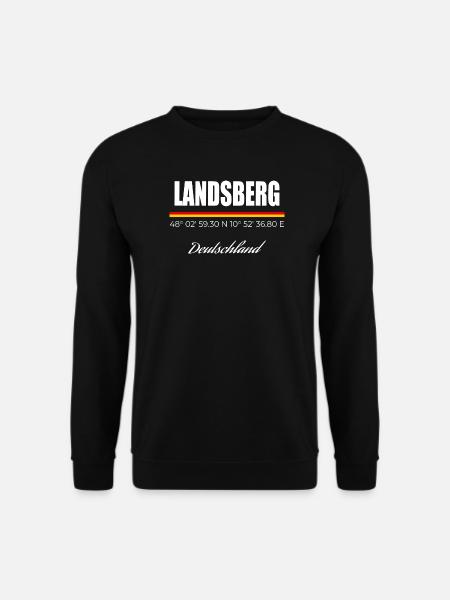 Landsberg - Unisex Pullover - Schwarz