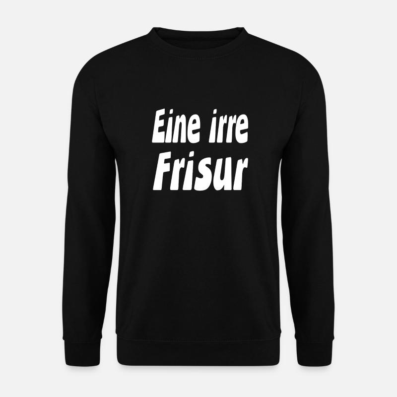 Frisur - Unisex Pullover - Schwarz