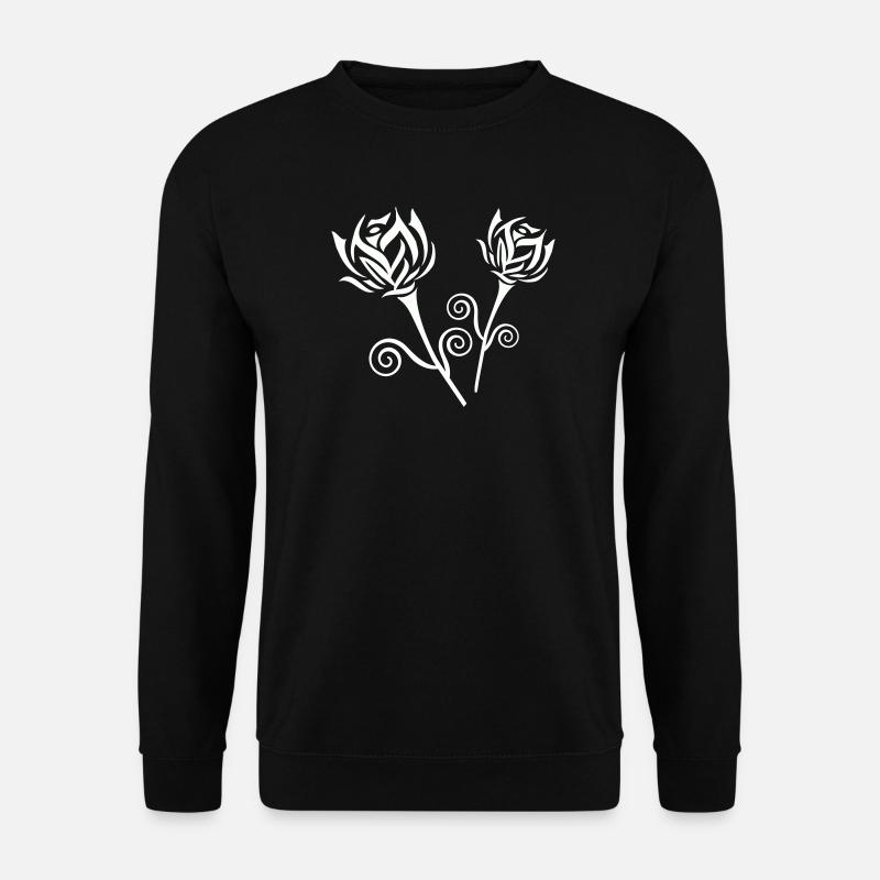 Roses - Unisex Sweatshirt - black
