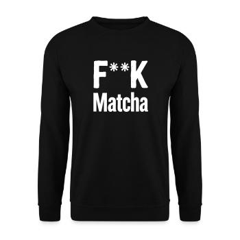 Matcha Rebellion T-shirt - Unisex Pullover - Schwarz - Vorne - Alina (178cm) & Michal (187cm)