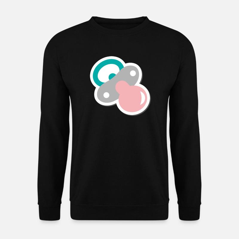 schnuller - Unisex Pullover - Schwarz