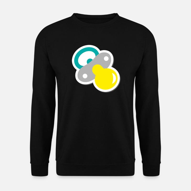 schnuller - Unisex Pullover - Schwarz