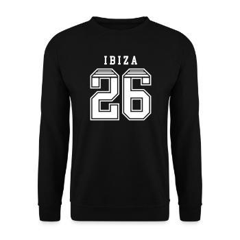 Ibiza 26 Trikot 2026 - Unisex Pullover - Schwarz - Vorne - Alina (178cm) & Michal (187cm)