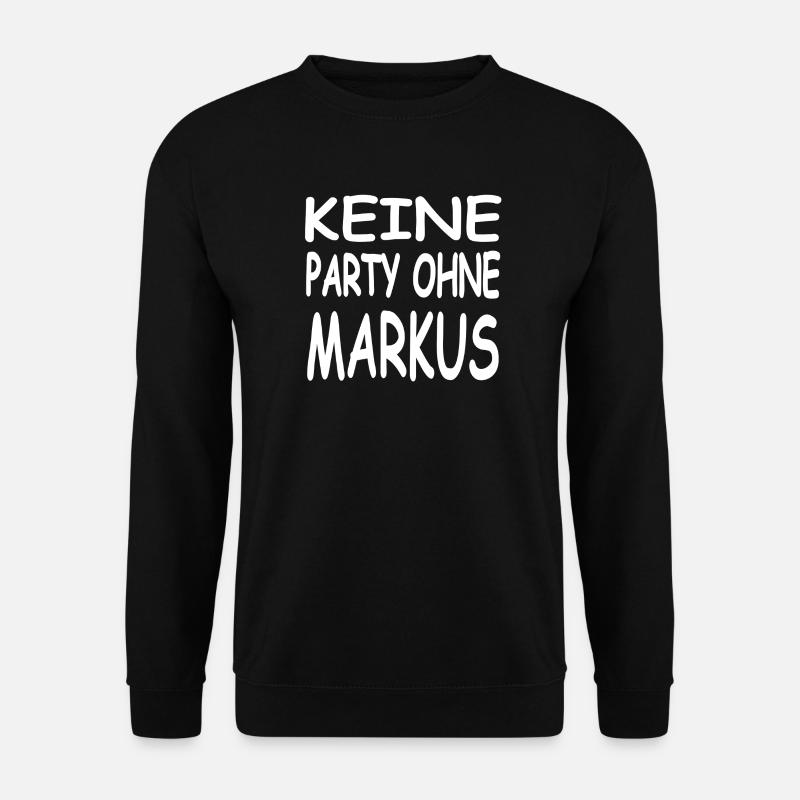 Markus - Unisex Pullover - Schwarz