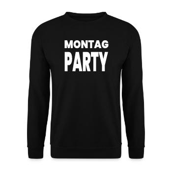 Parti - Sweat-shirt Unisexe - noir - Devant - Alina (178cm) & Michal (187cm)