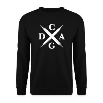 CGDA Viola Viola Tuning String Musician - Unisex Sweatshirt - black - Front - Alina (178cm) & Michal (187cm)