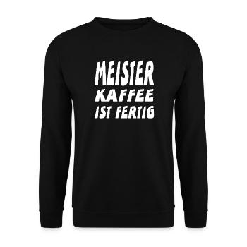 Meister - Unisex Pullover - Schwarz - Vorne - Alina (178cm) & Michal (187cm)