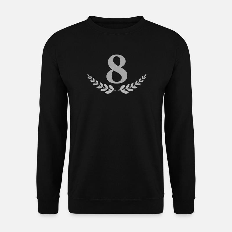 8 - Unisex Pullover - Schwarz