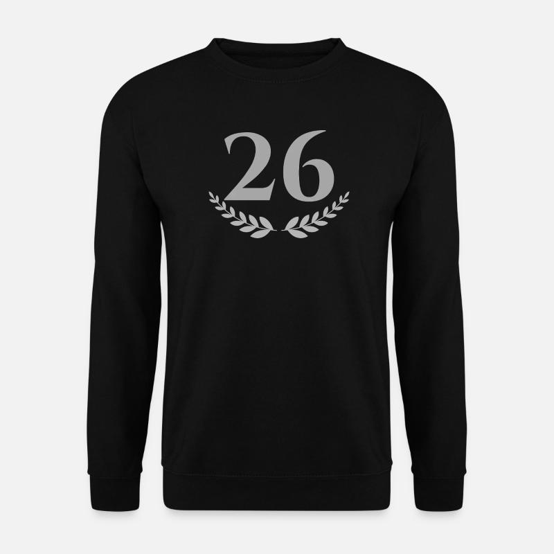 26 - Unisex Pullover - Schwarz