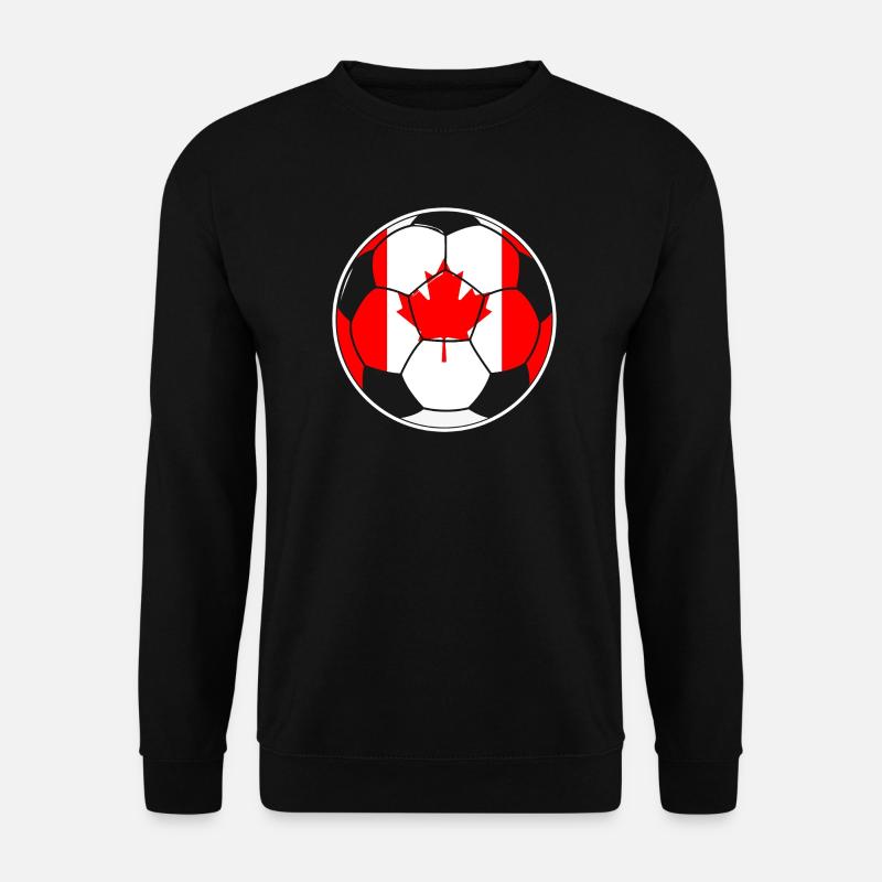 Soccer - Team Canada - Unisex Sweatshirt - black
