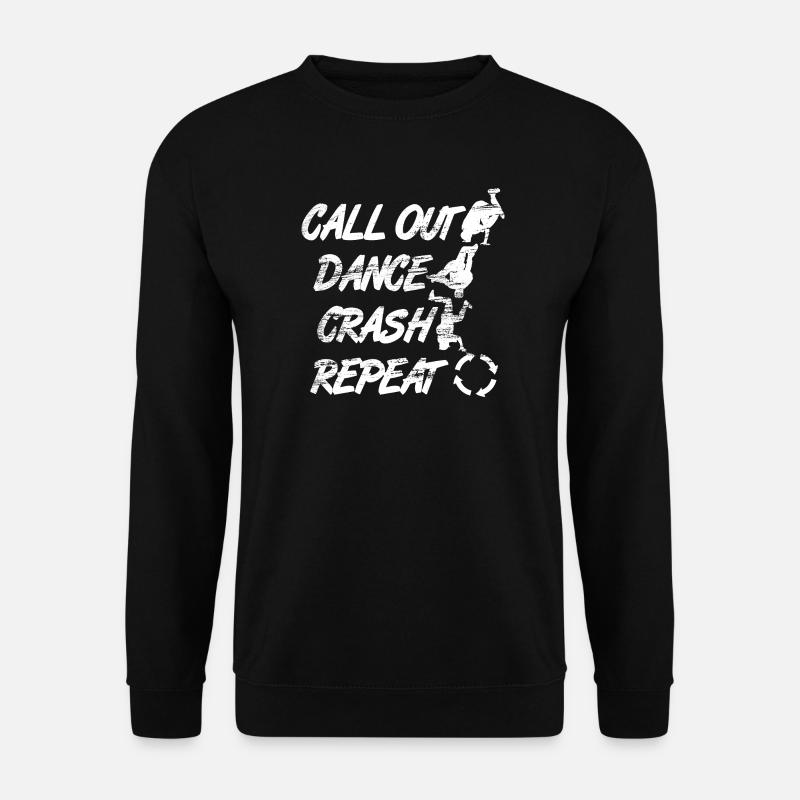 Breakdance Moves - Unisex Pullover - Schwarz