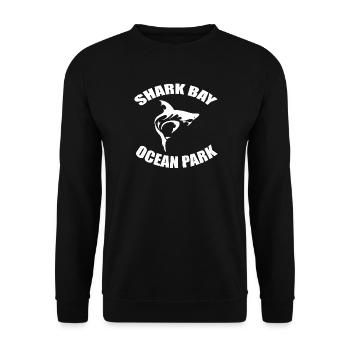 PARC OCÉANIQUE DE SHARK BAY - Sweat-shirt Unisexe - noir - Devant - Alina (178cm) & Michal (187cm)