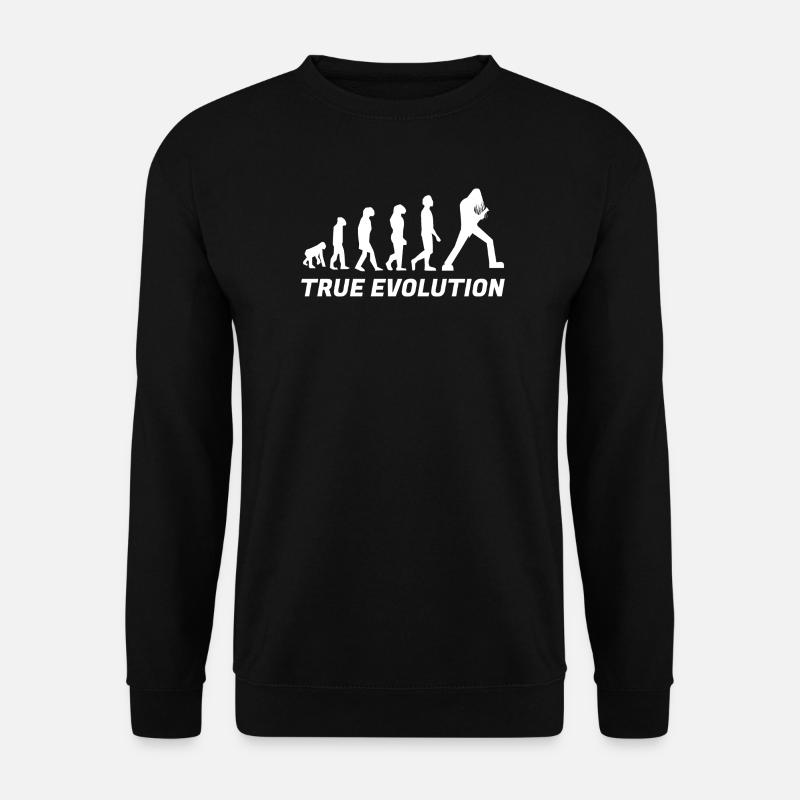 True Evolution Metal - White - Unisex Sweatshirt - black