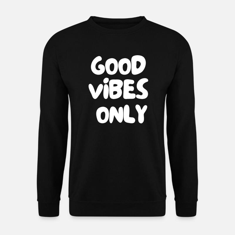 positive Energie - Unisex Pullover - Schwarz