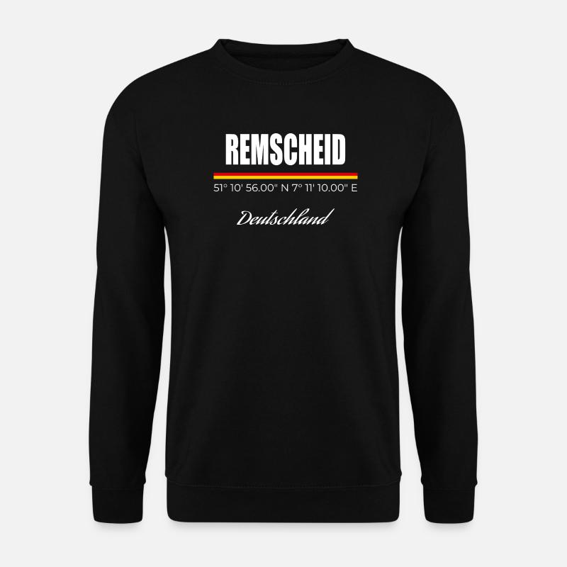 Remscheid - Unisex Pullover - Schwarz