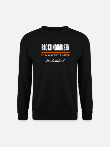 Recklinghausen - Unisex Pullover - Schwarz