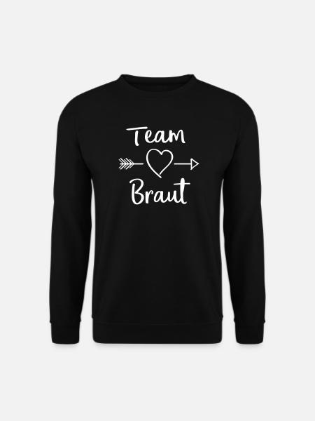 team_braut - Unisex Pullover - Schwarz