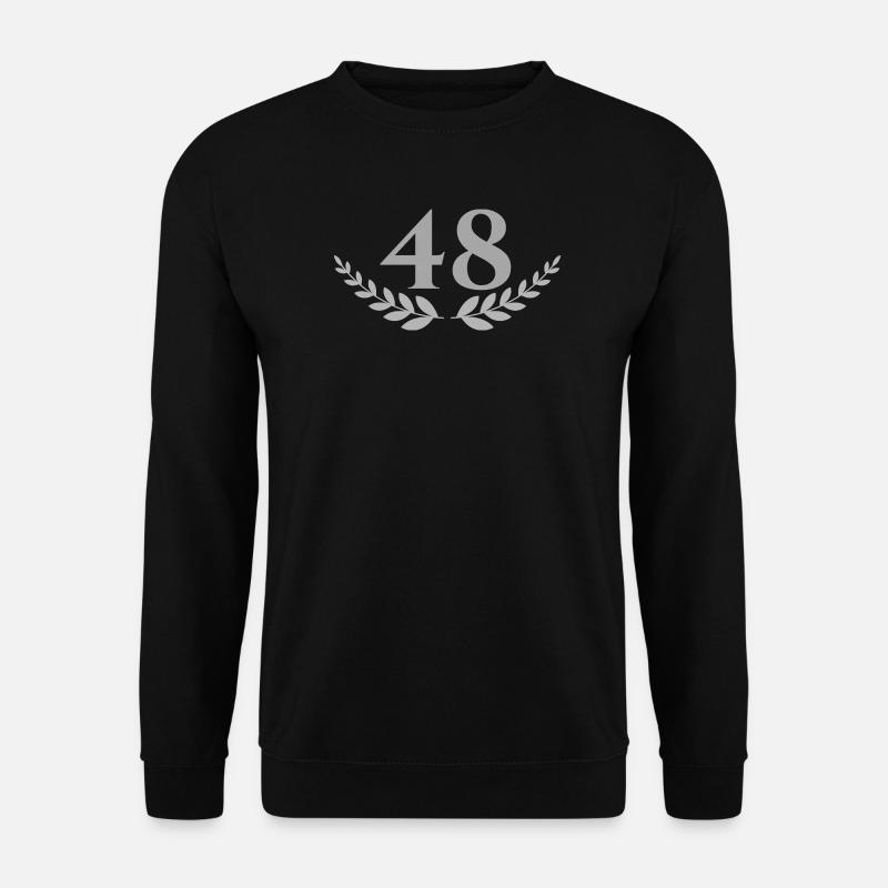 48 - Unisex Pullover - Schwarz