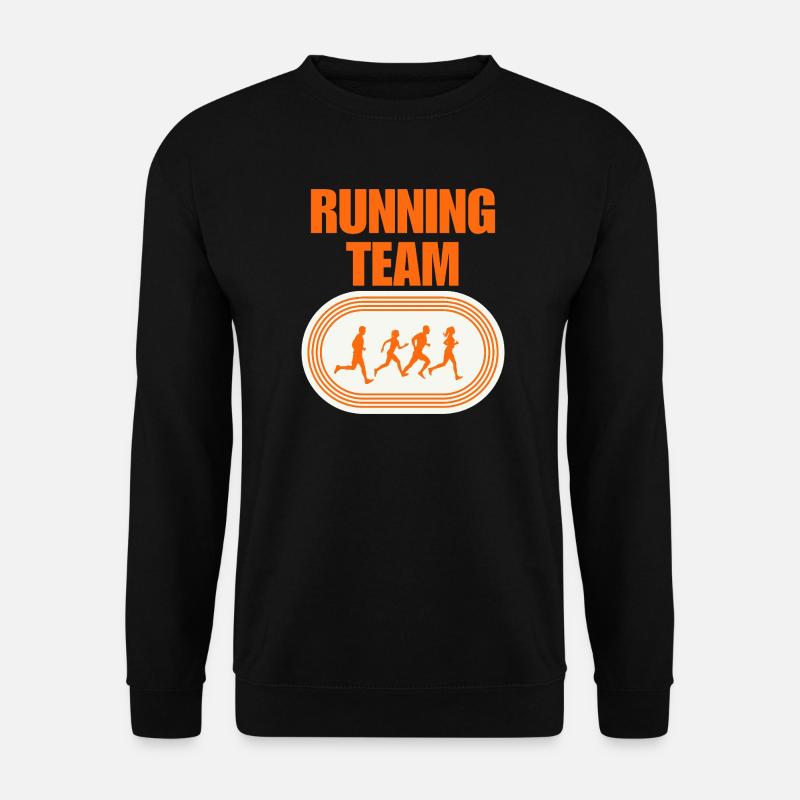 Running Team - Unisex Pullover - Schwarz