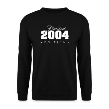 Limitierte 2004 Edition - Unisex Pullover - Schwarz - Vorne - Alina (178cm) & Michal (187cm)