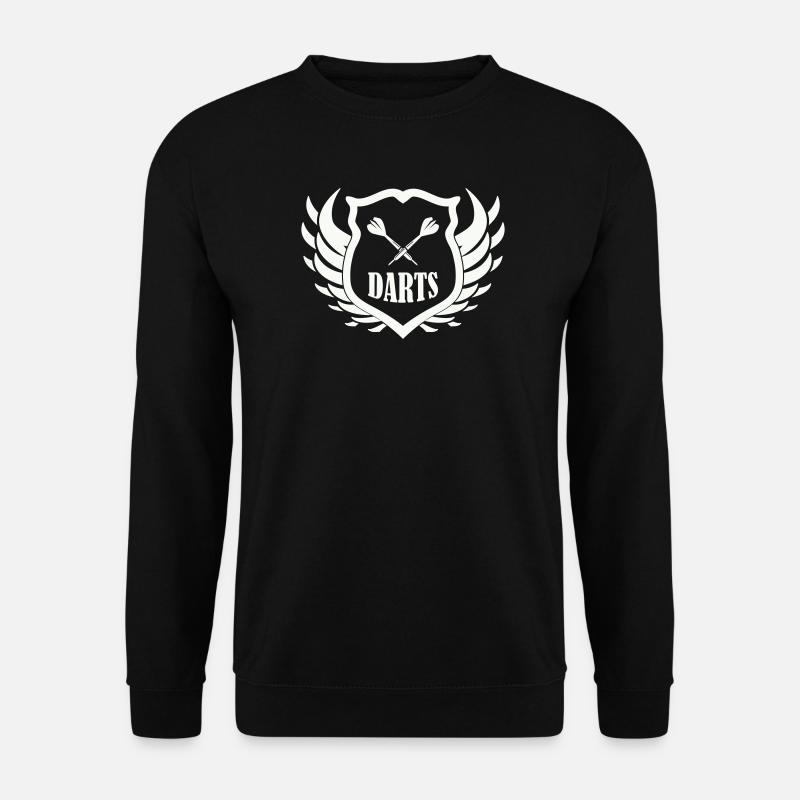 darts_shield - Unisex Sweatshirt - black