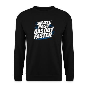 Ligue de la Bière Hockey Humour des joueurs drôles de hockey - Sweat-shirt Unisexe - noir - Devant - Alina (178cm) & Michal (187cm)