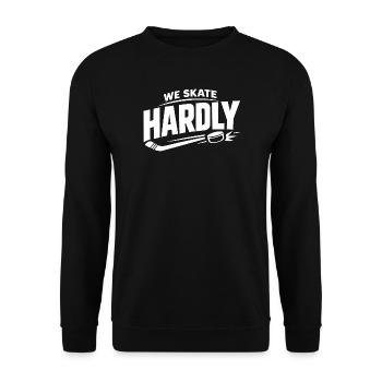 Ligue de la Bière Hockey Humour des joueurs drôles de hockey - Sweat-shirt Unisexe - noir - Devant - Alina (178cm) & Michal (187cm)