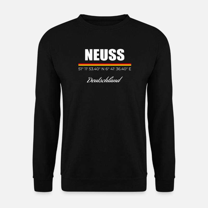 Neuss - Unisex Pullover - Schwarz