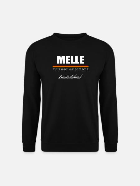 Melle - Unisex Pullover - Schwarz