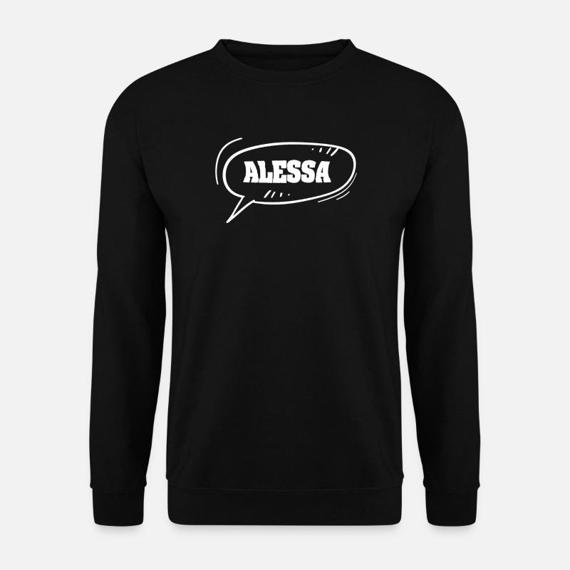 Comic Alessa - Unisex Sweatshirt - black