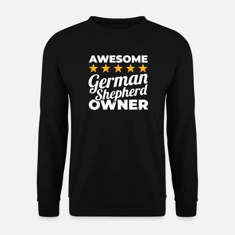 Great German Shepherd owner - Unisex Sweatshirt - black